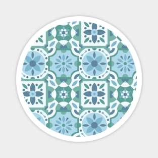 Azulejo #23- vector Portuguese Moorish pattern Magnet